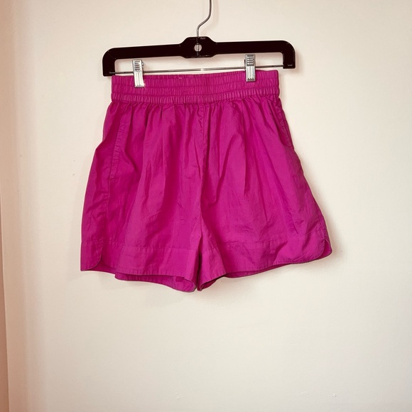 LMND Chiara Shorts in Bright Pink High Waisted Size Small - Picture 2 of 11